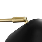 EEI-5295-BLK Journey 24" Swing Arm Wall Sconce by Modway