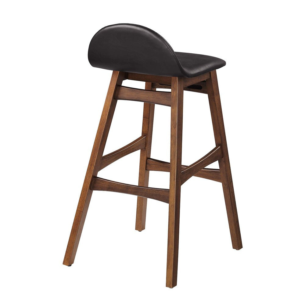 EEI-6554-BRN Juno Wood Bar Stool Set of 2 by Modway