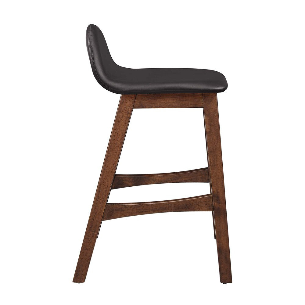 EEI-6556-BRN Juno Wood Counter Stool Set of 2 by Modway