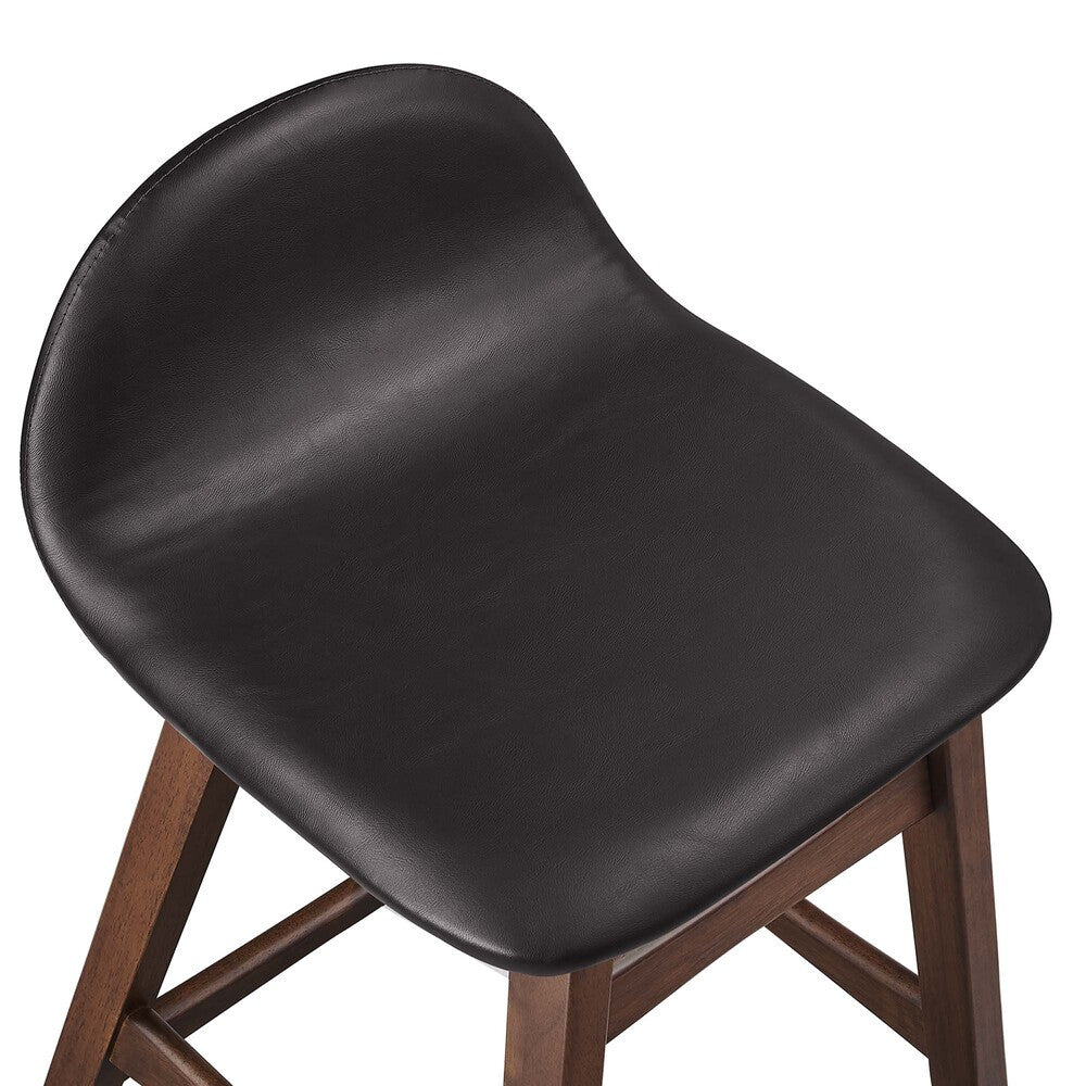 EEI-6556-BRN Juno Wood Counter Stool Set of 2 by Modway