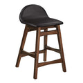 Modway EEI-6556-BRN Juno Wood Counter Stool Set of 2 Brown