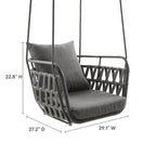 EEI-6949 Kaliah Outdoor Patio Aluminum Swing Chair by Modway
