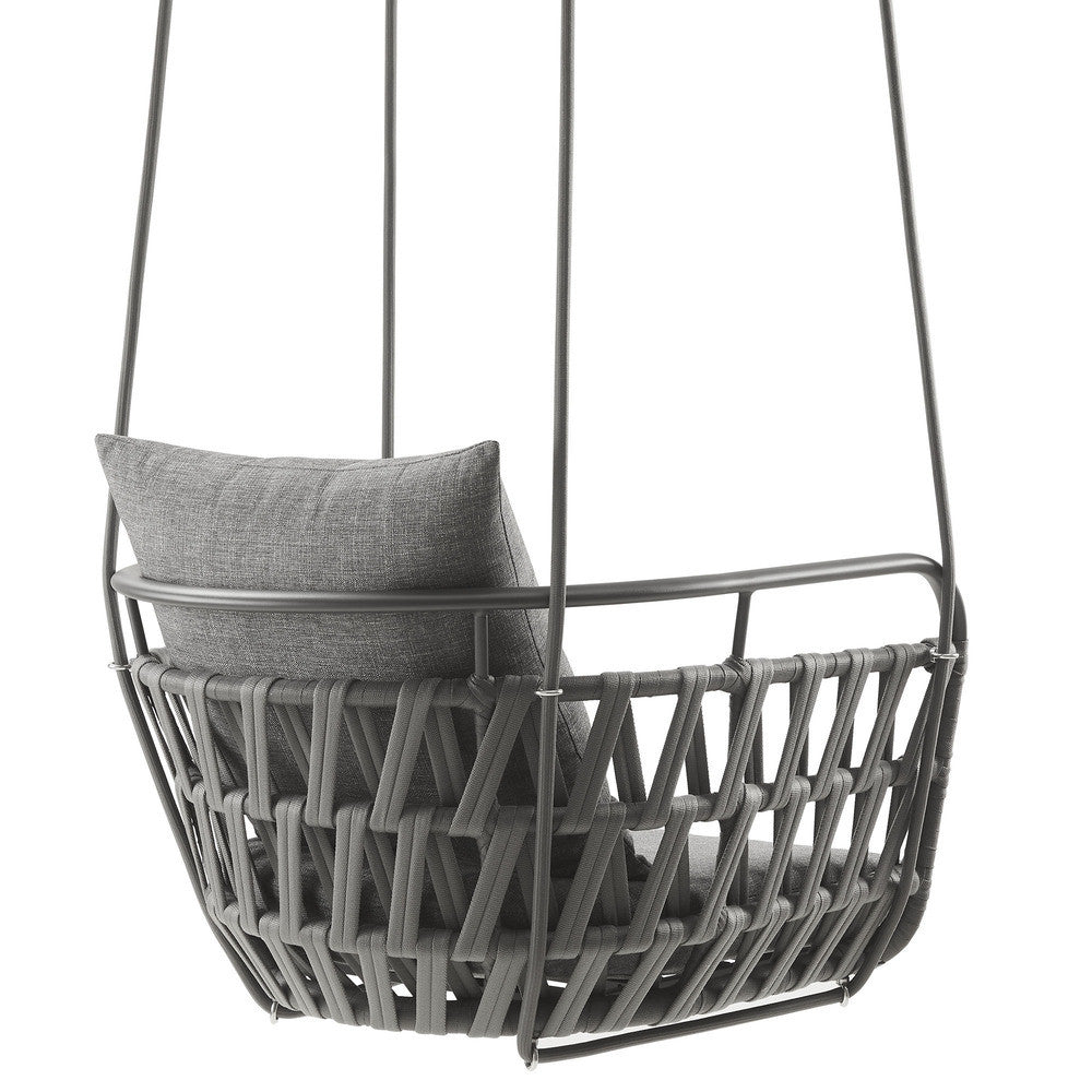 EEI-6949 Kaliah Outdoor Patio Aluminum Swing Chair by Modway