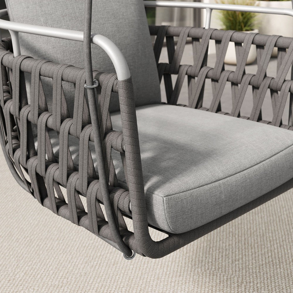 EEI-6949 Kaliah Outdoor Patio Aluminum Swing Chair by Modway