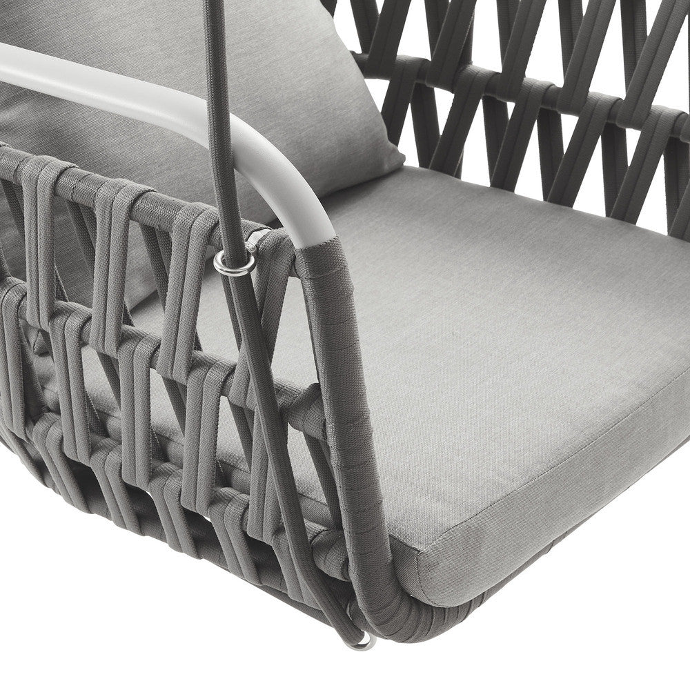 EEI-6949 Kaliah Outdoor Patio Aluminum Swing Chair by Modway