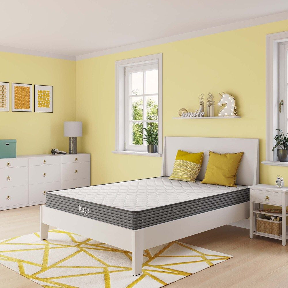 MOD-5773-WHI Kate 6" Full Mattress by Modway