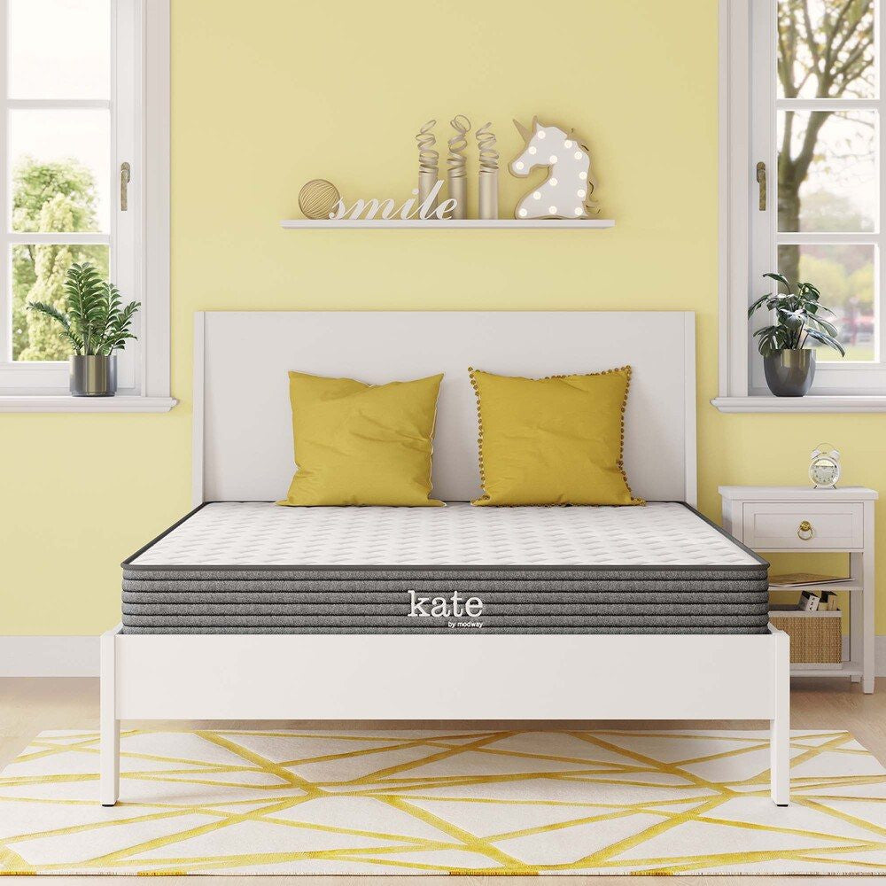 MOD-5773-WHI Kate 6" Full Mattress by Modway