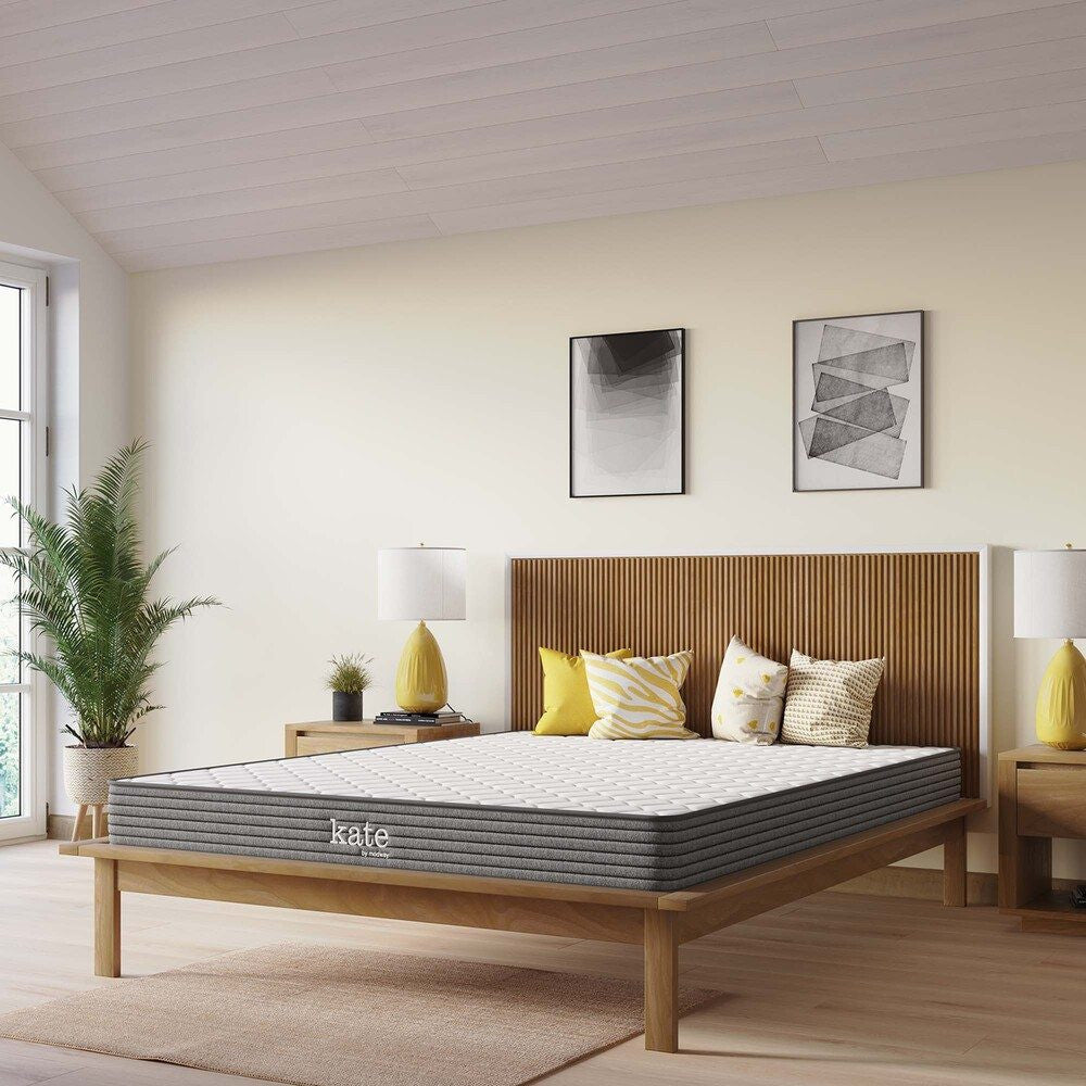 MOD-5775-WHI Kate 6" King Mattress by Modway