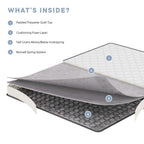 MOD-5775-WHI Kate 6" King Mattress by Modway