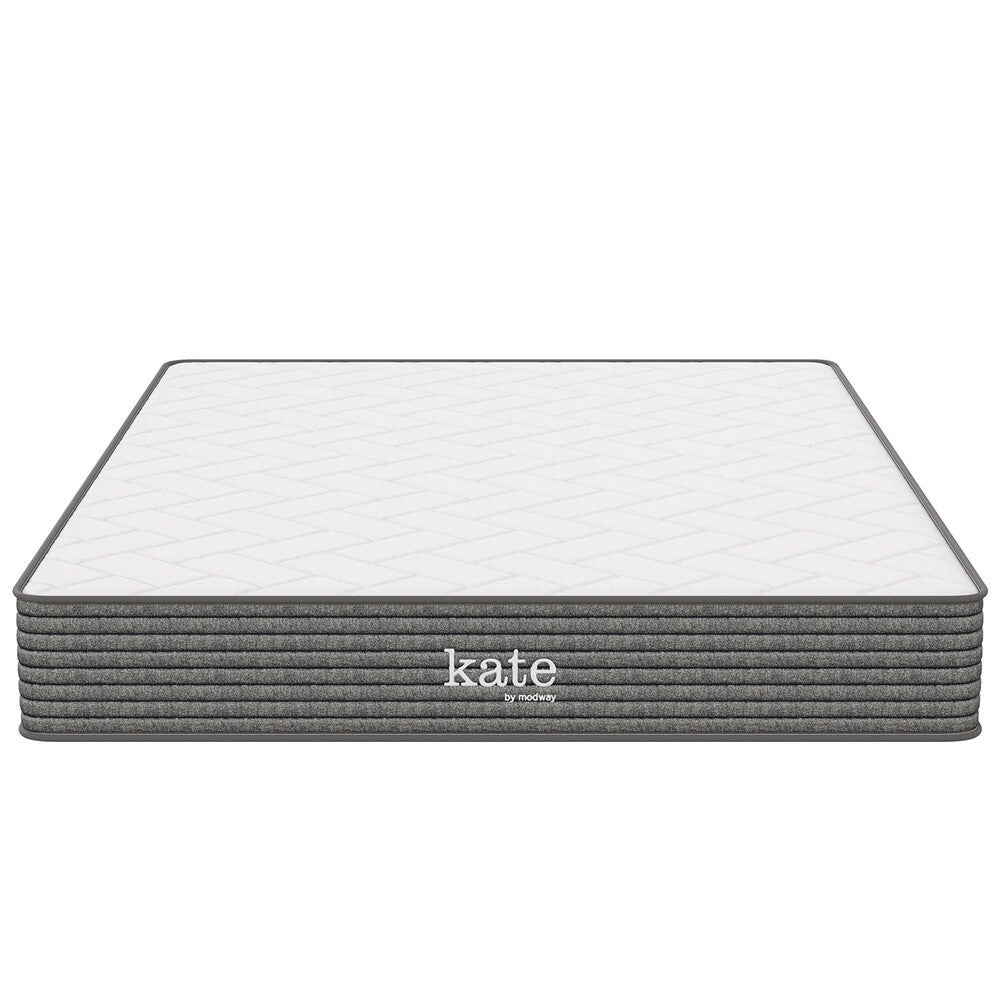 MOD-5777-WHI Kate 8" Full Mattress by Modway