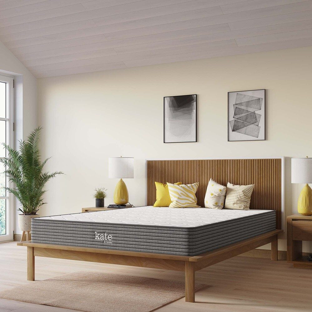 MOD-5779-WHI Kate 8" King Mattress by Modway
