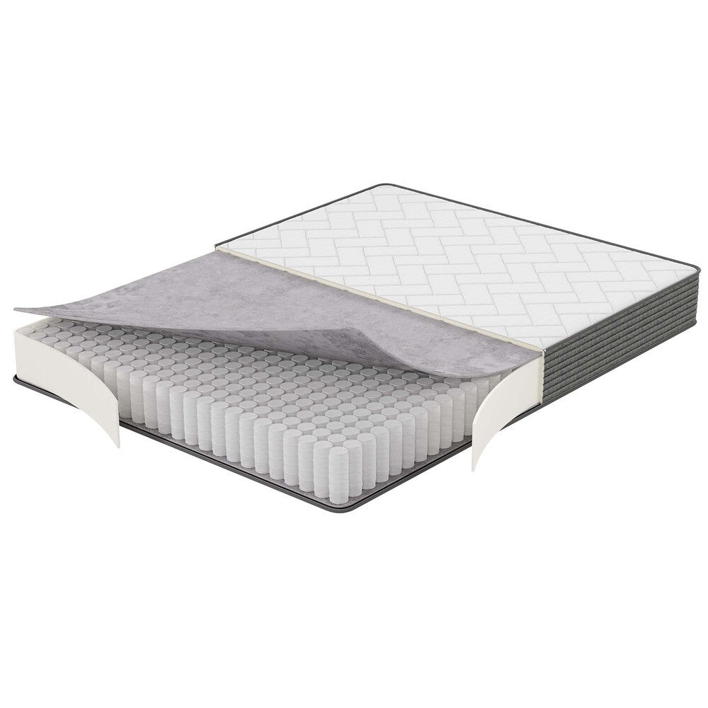 MOD-5779-WHI Kate 8" King Mattress by Modway