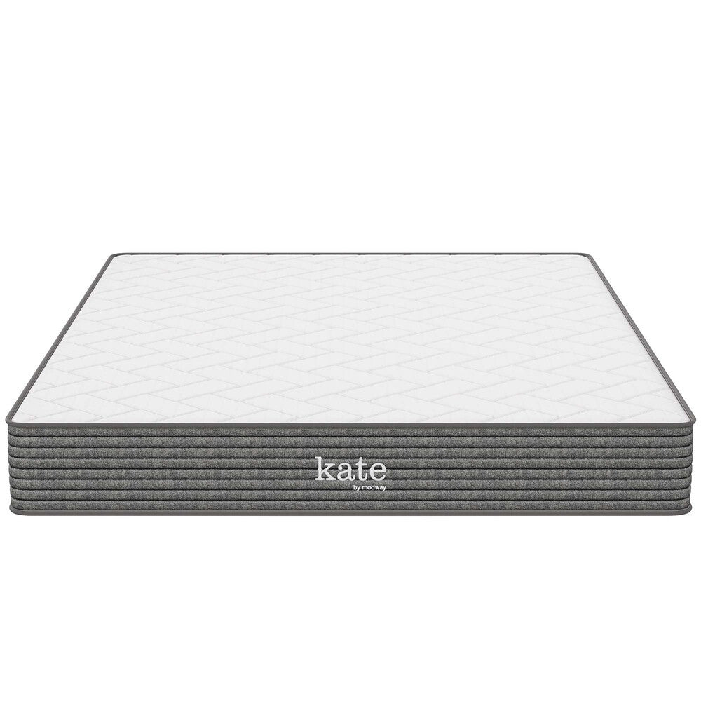 MOD-5778-WHI Kate 8" Queen Mattress by Modway