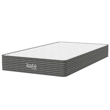 Modway MOD-5776-WHI Kate 8" Twin Mattress