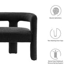 EEI-6477 Kayla Boucle Upholstered Loveseat by Modway