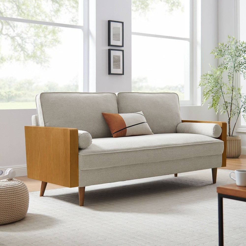 EEI-6961 Kellan Heathered Fabric Upholstered Sofa by Modway