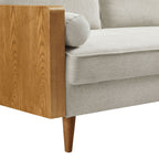 EEI-6962 Kellan Heathered Weave Fabric Loveseat by Modway