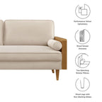 EEI-6944 Kellan Performance Velvet Sofa by Modway