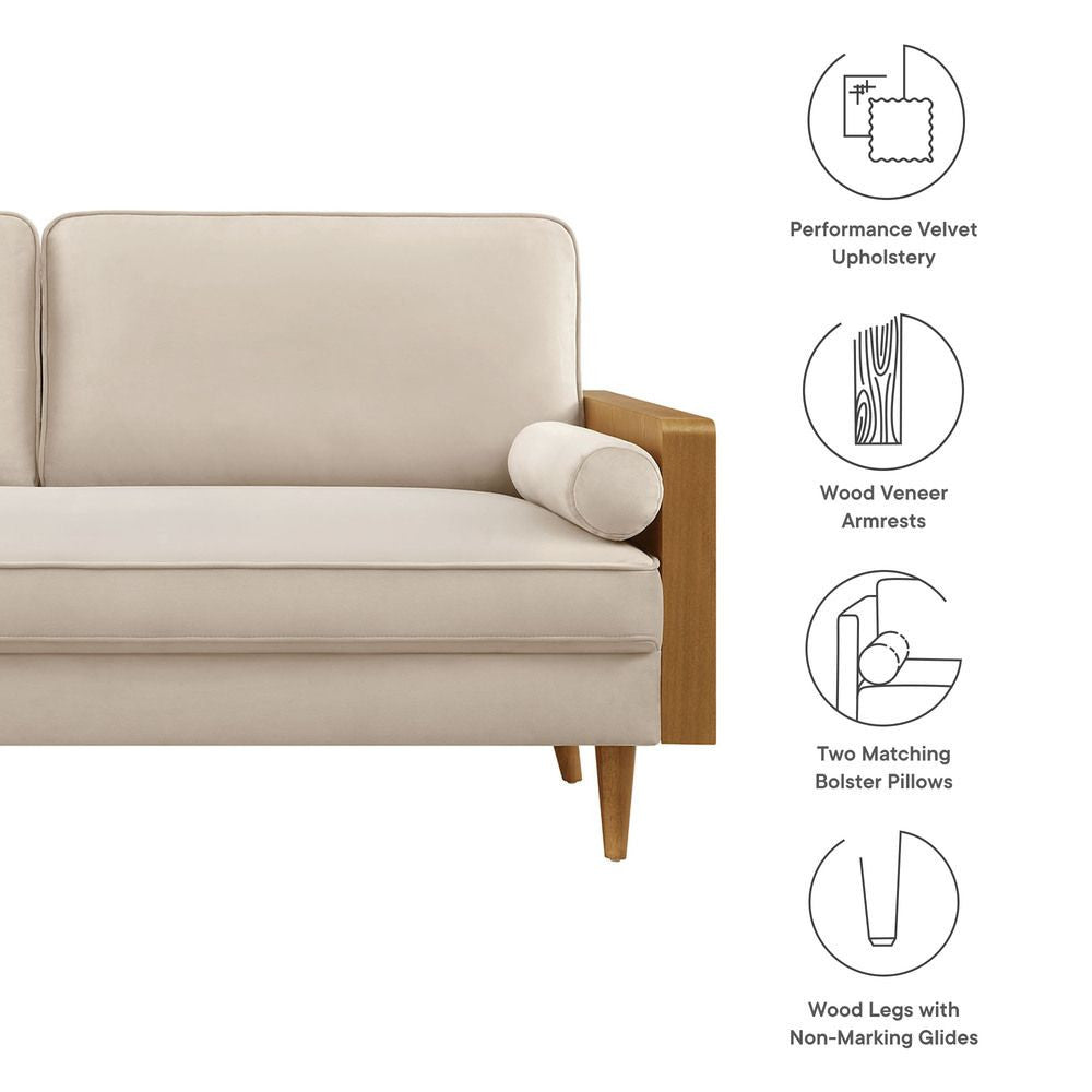 EEI-6944 Kellan Performance Velvet Sofa by Modway