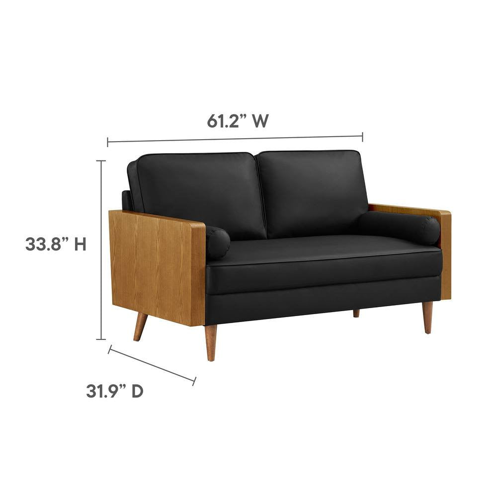 EEI-6943 Kellan Vegan Leather Loveseat by Modway