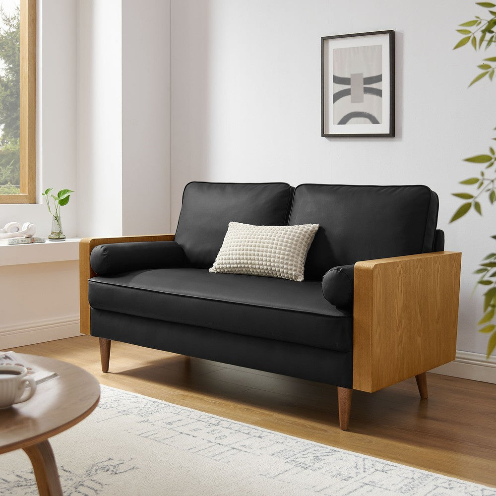 EEI-6943 Kellan Vegan Leather Loveseat by Modway