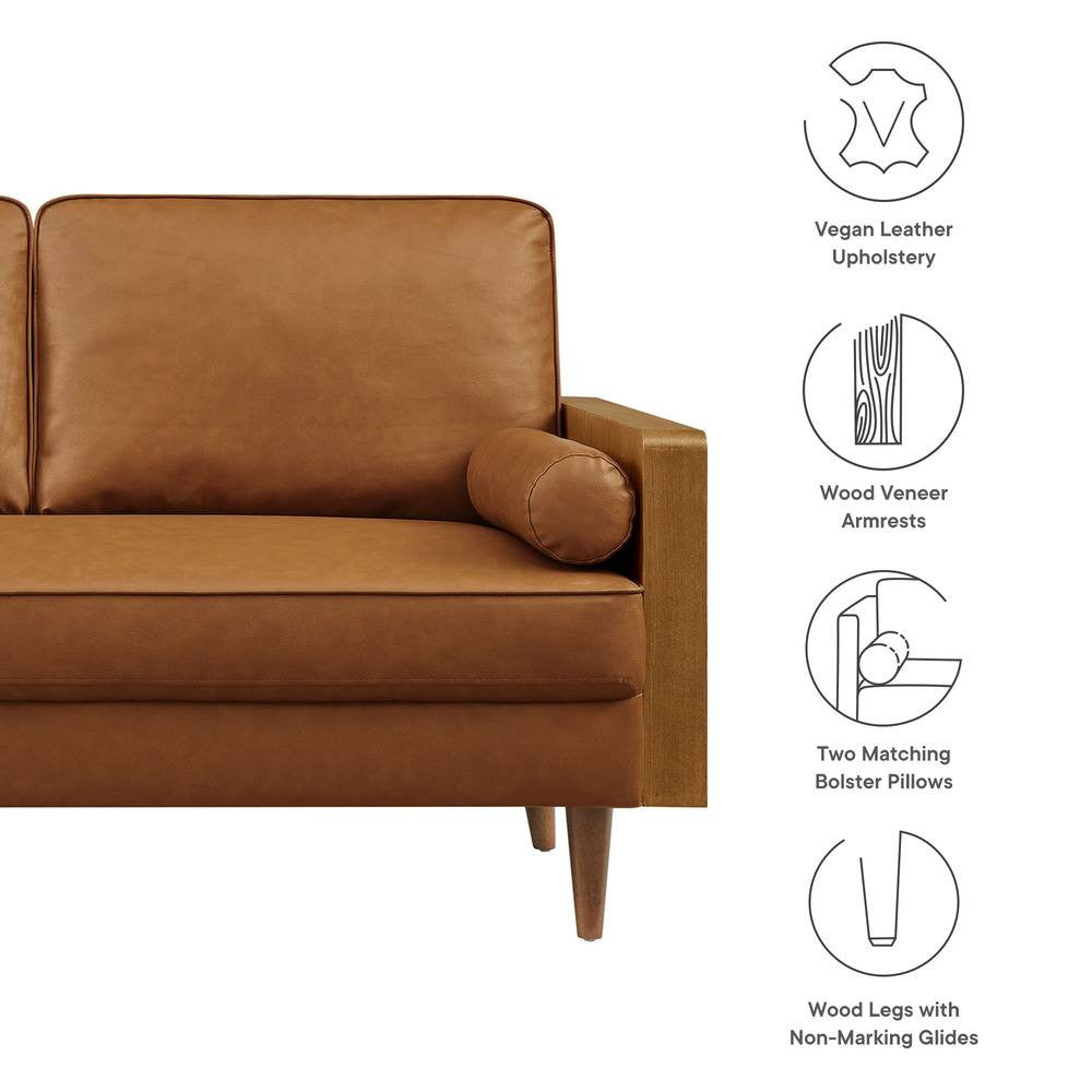 EEI-6943 Kellan Vegan Leather Loveseat by Modway