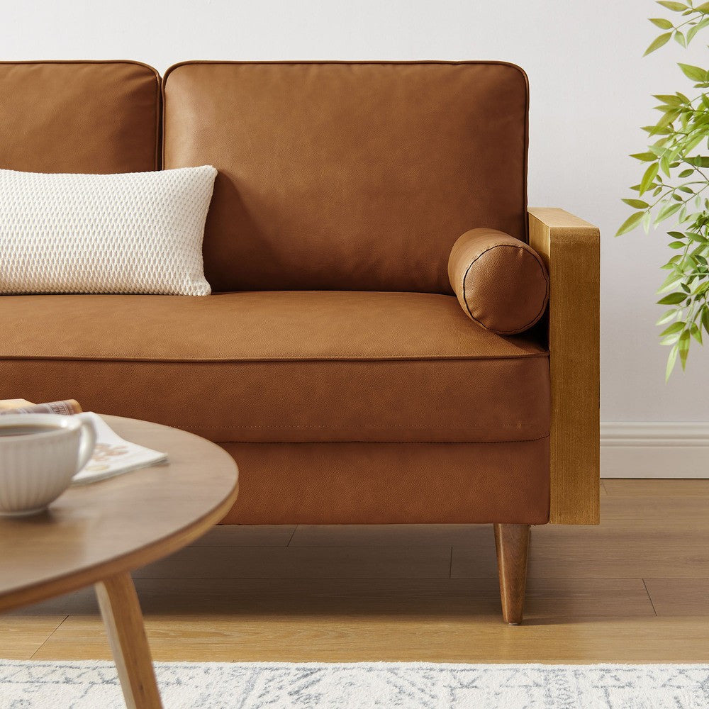 EEI-6943 Kellan Vegan Leather Loveseat by Modway