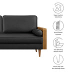 EEI-6942 Kellan Vegan Leather Sofa by Modway