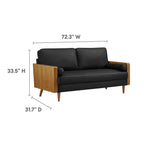 EEI-6942 Kellan Vegan Leather Sofa by Modway