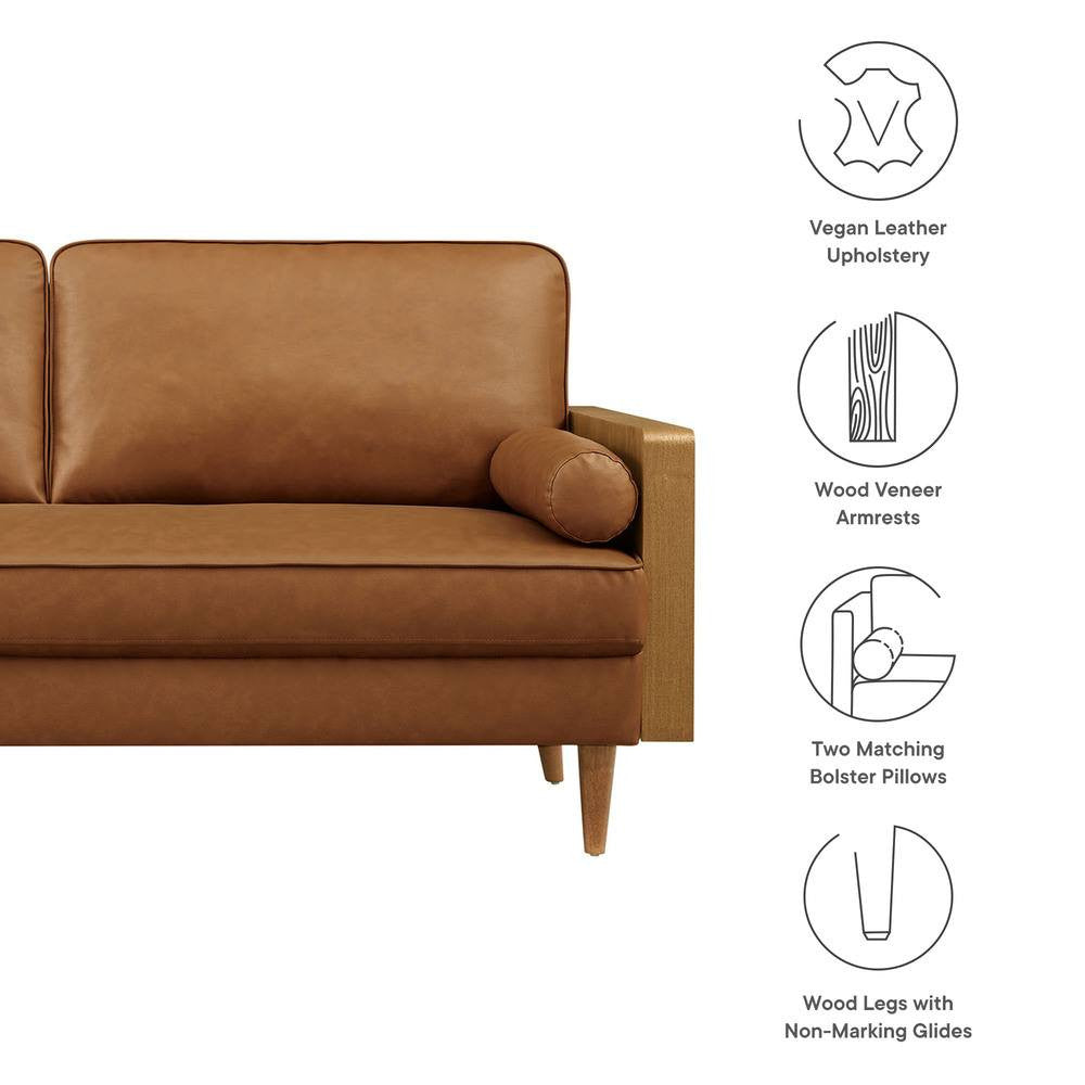 EEI-6942 Kellan Vegan Leather Sofa by Modway