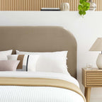 MOD-7139 Keynote Performance Velvet Curved Full Platform Bed by Modway