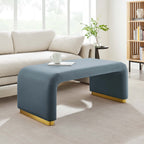 EEI-6735 Koda Performance Velvet Waterfall Ottoman by Modway