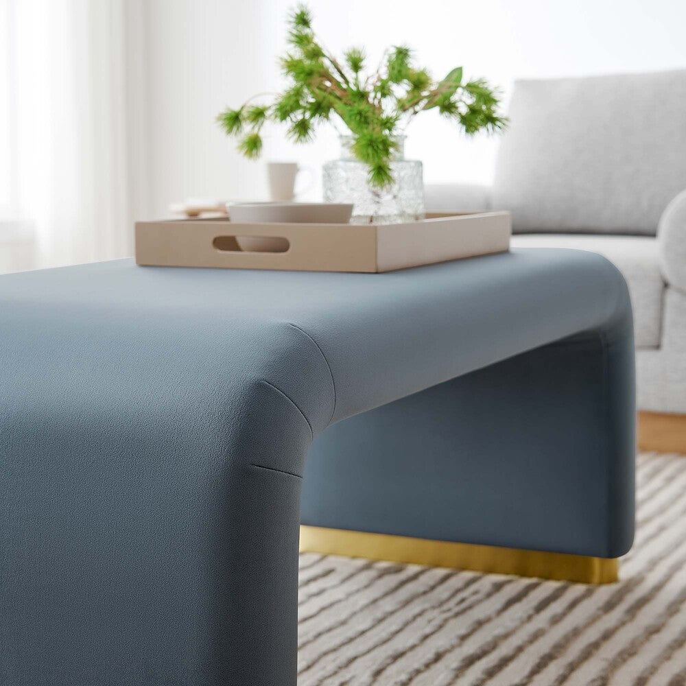 EEI-6735 Koda Performance Velvet Waterfall Ottoman by Modway