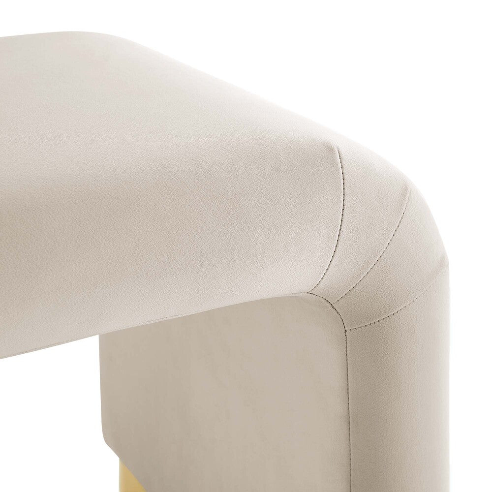 EEI-6733 Koda Performance Velvet Waterfall Stool by Modway