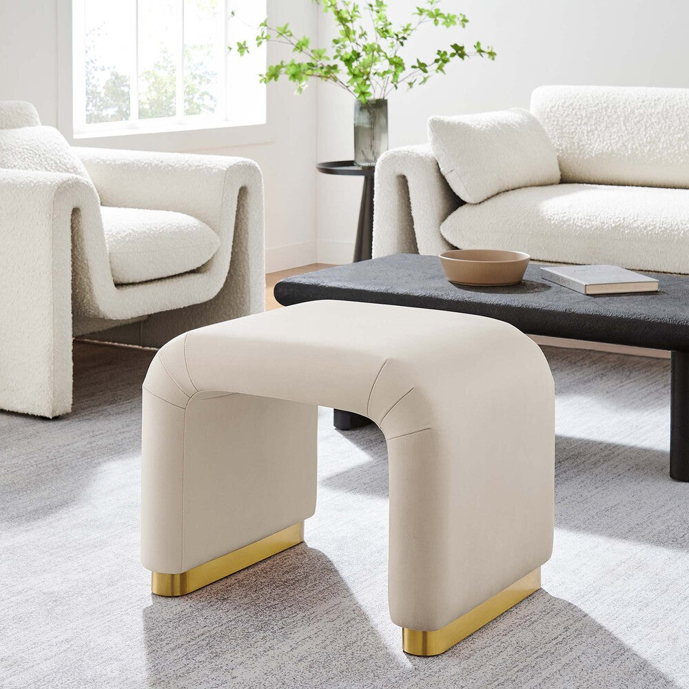EEI-6733 Koda Performance Velvet Waterfall Stool by Modway