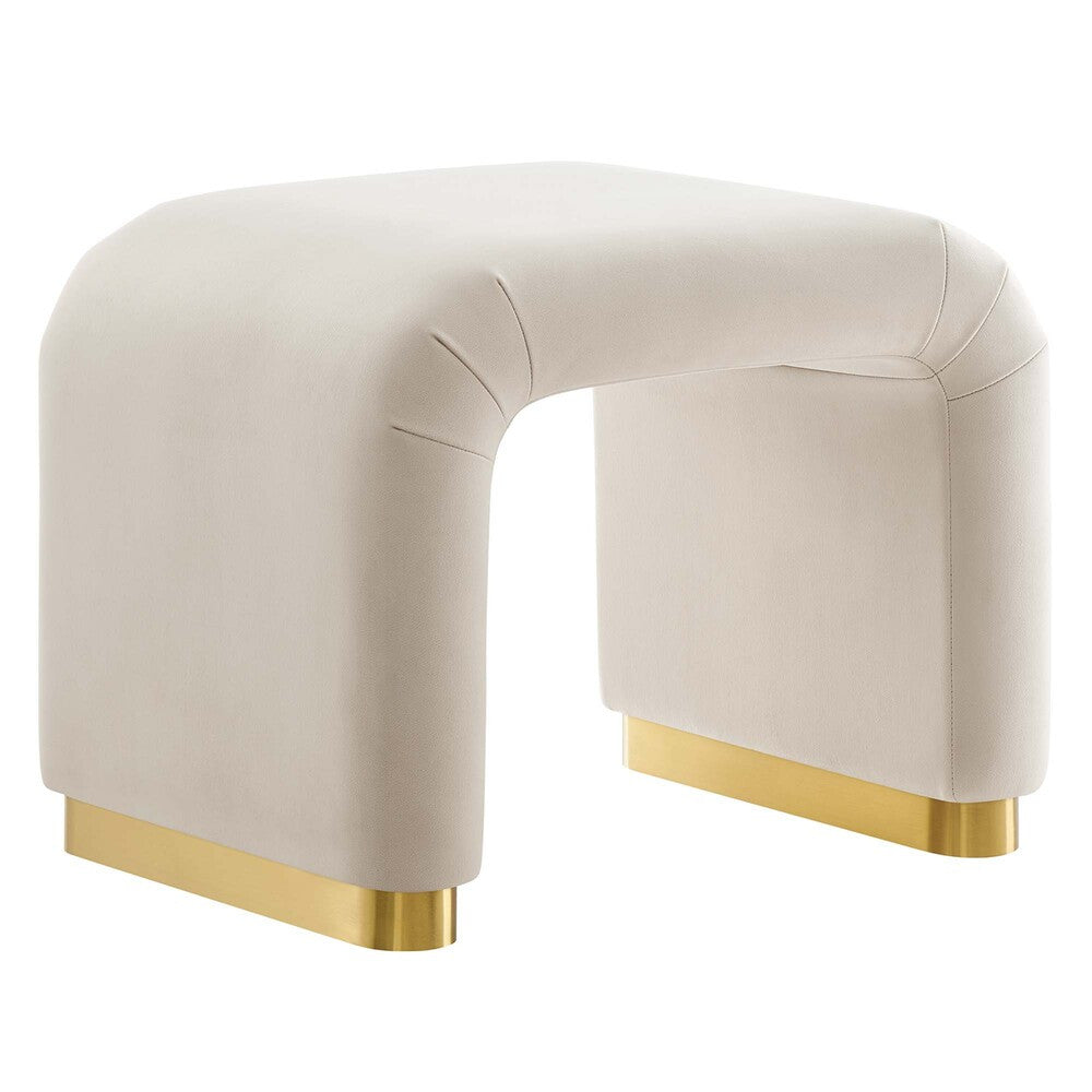 EEI-6733 Koda Performance Velvet Waterfall Stool by Modway