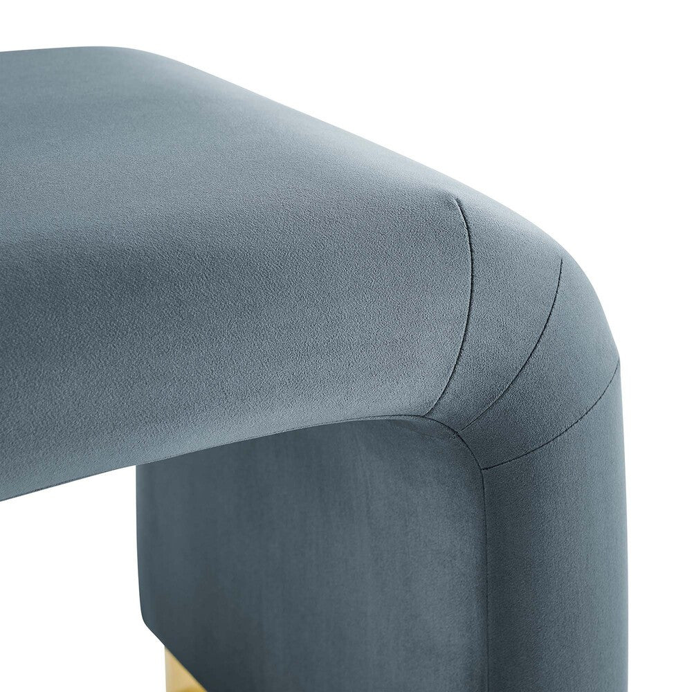 EEI-6733 Koda Performance Velvet Waterfall Stool by Modway