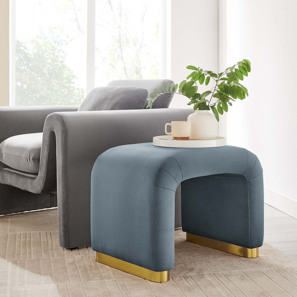 EEI-6733 Koda Performance Velvet Waterfall Stool by Modway