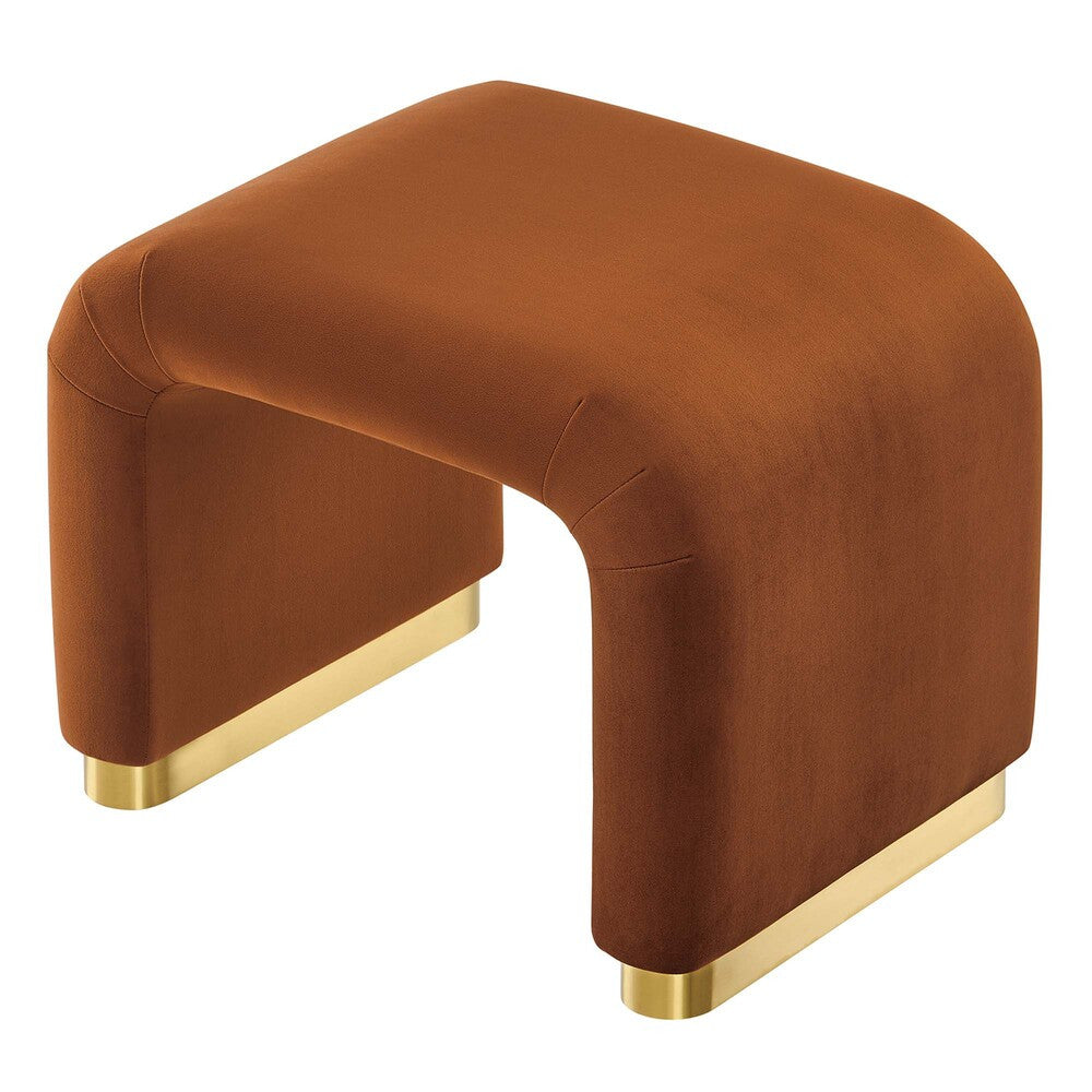 EEI-6733 Koda Performance Velvet Waterfall Stool by Modway