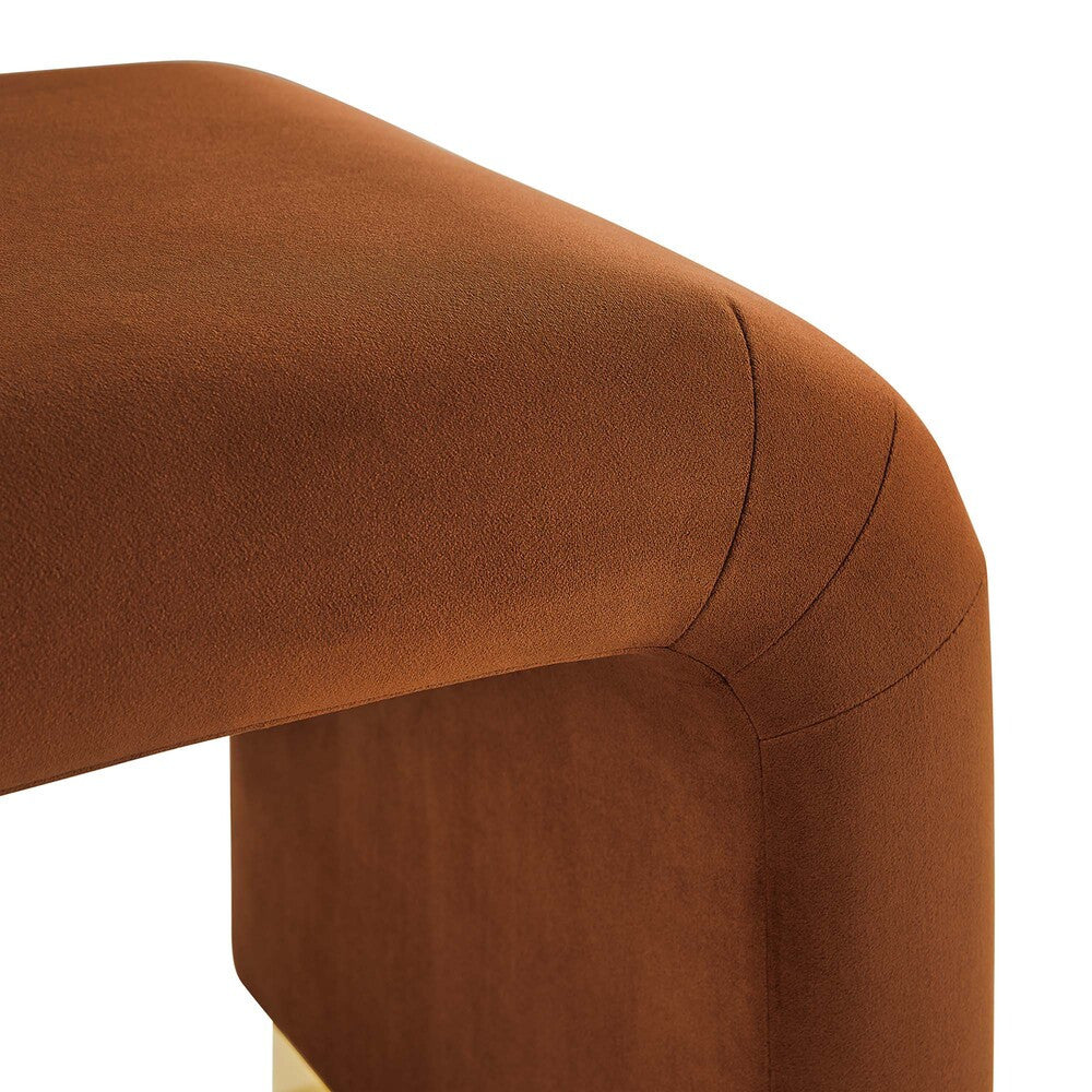 EEI-6733 Koda Performance Velvet Waterfall Stool by Modway