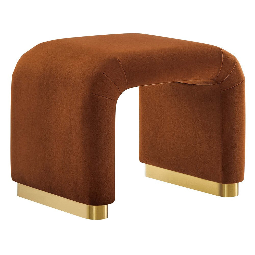 EEI-6733 Koda Performance Velvet Waterfall Stool by Modway