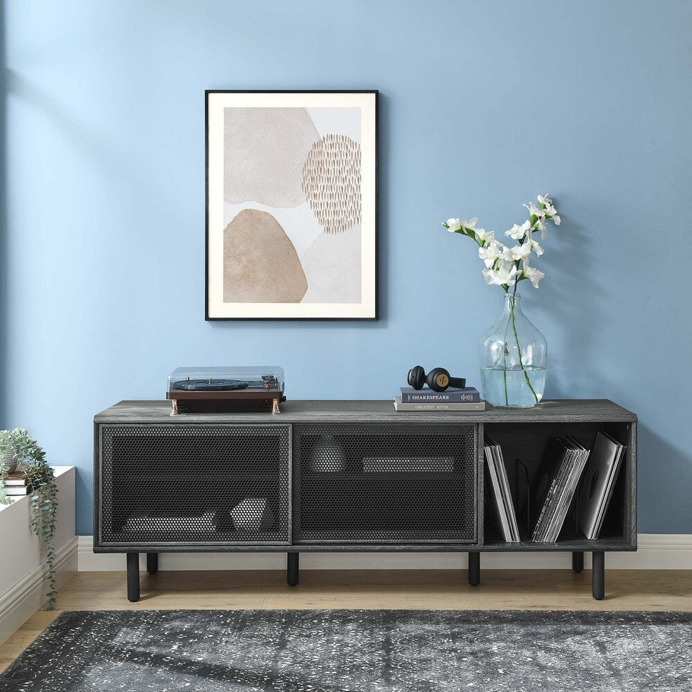 EEI-6236 Kurtis 67" TV and Vinyl Record Stand by Modway