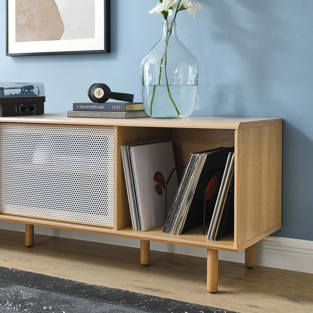 EEI-6236 Kurtis 67" TV and Vinyl Record Stand by Modway