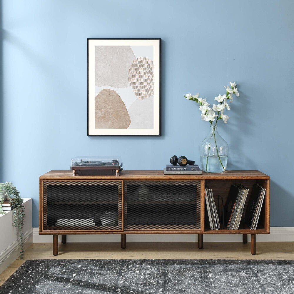 EEI-6236 Kurtis 67" TV and Vinyl Record Stand by Modway