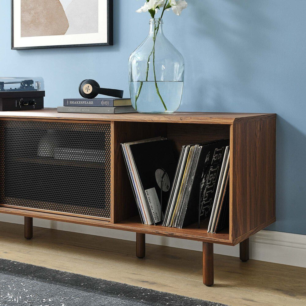 EEI-6236 Kurtis 67" TV and Vinyl Record Stand by Modway