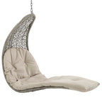 EEI-2952 Landscape Hanging Chaise Lounge Outdoor Patio Swing Chair by Modway