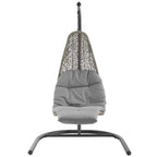 EEI-2952 Landscape Hanging Chaise Lounge Outdoor Patio Swing Chair by Modway