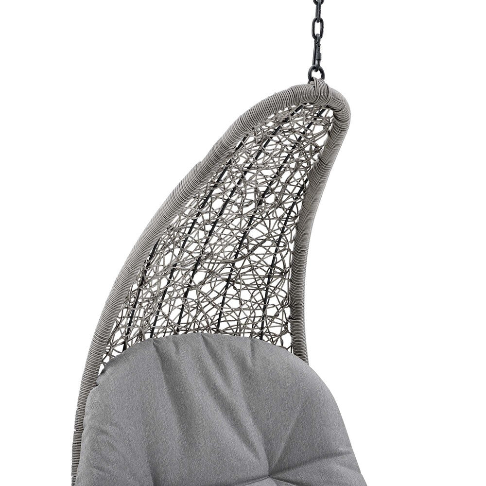 EEI-4589 Landscape Hanging Chaise Lounge Outdoor Patio Swing Chair by Modway