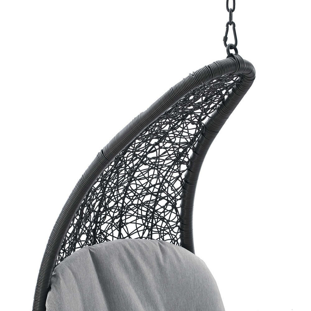 EEI-4589 Landscape Hanging Chaise Lounge Outdoor Patio Swing Chair by Modway