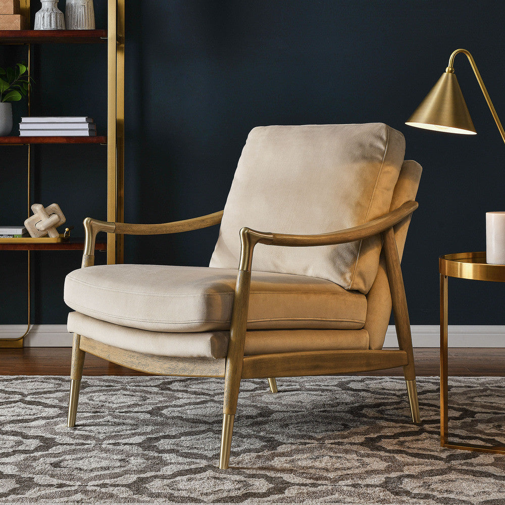 Modway Langford Performance Velvet Accent Armchair by Modway-EEI-7056